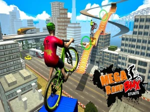 BMX Rider Impossible Stunt Racing : Bicycle Stunt - Play Free Best Racing & Driving Online Game on JangoGames.com