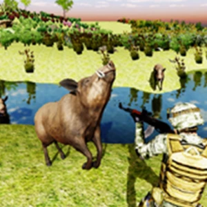 BOAR HUNTING JIGSAW  - Play Free Best Adventure Online Game on JangoGames.com