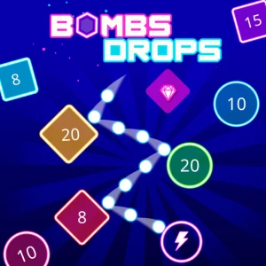 Bombs Drops Physics balls - Play Free Best Puzzle Online Game on JangoGames.com