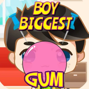 Boy Biggest Gum - Play Free Best Bubble Shooter Online Game on JangoGames.com