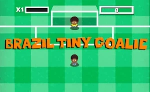 Brazil Tiny Goalie - Play Free Best sports Online Game on JangoGames.com