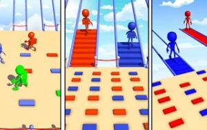 Bridge Rush Bridge Builder Game - Play Free Best hyper-casual Online Game on JangoGames.com