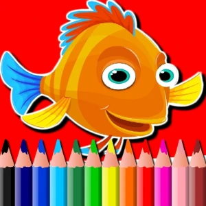 BTS Fish Coloring Book - Play Free Best Art Online Game on JangoGames.com