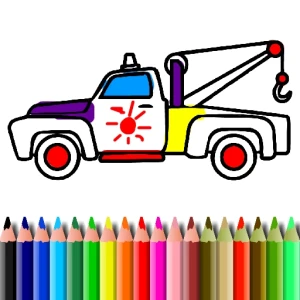 BTS Trucks Coloring - Play Free Best Art Online Game on JangoGames.com