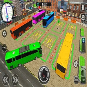 Bus City Parking Simulator - Play Free Best Simulation Online Game on JangoGames.com
