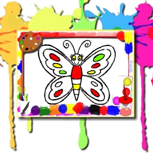 Butterfly Coloring Book - Play Free Best Art Online Game on JangoGames.com
