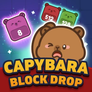 Capybara Block Drop - Play Free Best Puzzle Online Game on JangoGames.com