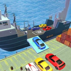 Car Transporter Ship Simulator - Play Free Best Simulation Online Game on JangoGames.com