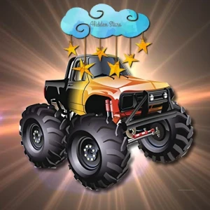 Cartoon Trucks Hidden Stars - Play Free Best Adventure Online Game on JangoGames.com