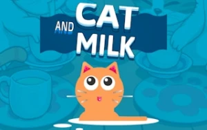 Cat and Milk - Play Free Best cats Online Game on JangoGames.com