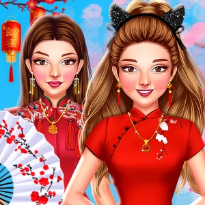 Celebrity Chinese New Year Look - Play Free Best Dress-up Online Game on JangoGames.com