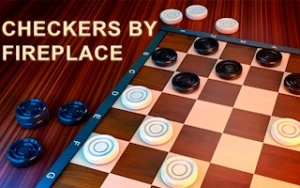 Checkers by Fireplace - Play Free Best checkers Online Game on JangoGames.com