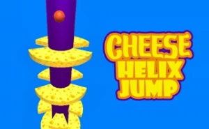 Cheese Helix Jump - Play Free Best hyper-casual Online Game on JangoGames.com