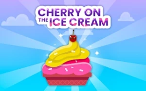 Cherry On The Ice Cream - Play Free Best casual Online Game on JangoGames.com