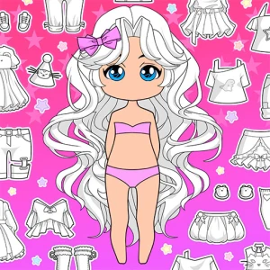 Chibi Doll Coloring & Dress Up - Play Free Best Art Online Game on JangoGames.com