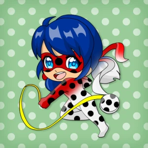 Chibi DottedGirl Coloring Book - Play Free Best Dress-up Online Game on JangoGames.com