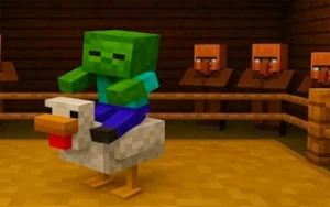 Chicken Jockey: Hidden Lava Chicken - Play Free Best puzzle Online Game on JangoGames.com