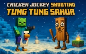 Chicken Jockey Shooting Tung Tung Sahur - Play Free Best addictive Online Game on JangoGames.com