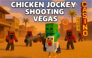 Chicken Jockey Shooting Vegas - Play Free Best shooter Online Game on JangoGames.com
