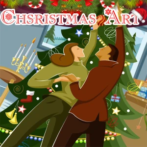 Christmas Art 2019 Slide - Play Free Best Art Online Game on JangoGames.com
