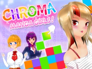 Chroma Manga Girls - Play Free Best Puzzle Online Game on JangoGames.com