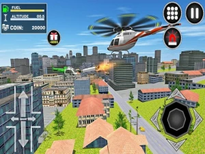 City Helicopter Simulator Game - Play Free Best Simulation Online Game on JangoGames.com