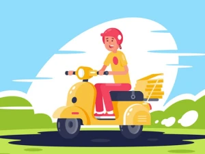 City Scooter Rides Jigsaw - Play Free Best Jigsaw Online Game on JangoGames.com