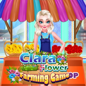 Clara Flower Farming Game - Play Free Best Dress-up Online Game on JangoGames.com