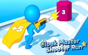 Cloak Master Shooter Run - Play Free Best casual Online Game on JangoGames.com