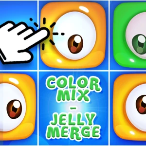 Color Mix - Jelly Merge - Play Free Best Puzzle Online Game on JangoGames.com