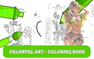 Colorful Art - Coloring Book - Play Free Best kids Online Game on JangoGames.com