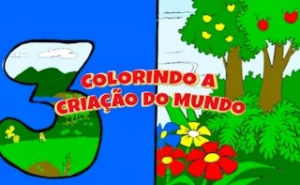 Colorindo a Criaçao do Mundo - Play Free Best kids Online Game on JangoGames.com