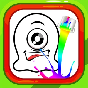 Coloring Book Alien Family - Play Free Best Art Online Game on JangoGames.com