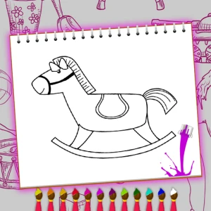 Coloring Book Toy Shop - Play Free Best Art Online Game on JangoGames.com