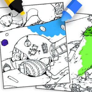 Coloring Gorgels - Play Free Best Art Online Game on JangoGames.com