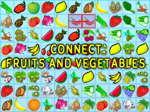 Connect: Fruits and Vegetables - Play Free Best Puzzle Online Game on JangoGames.com