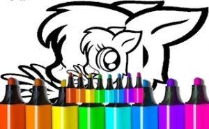 Cool Anime Animals Coloring - Play Free Best kids Online Game on JangoGames.com