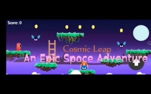 Cosmic Leap An Epic Space Adventure - Play Free Best platformer Online Game on JangoGames.com