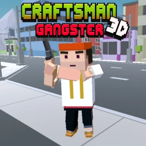 CraftsMan 3D Gangster - Play Free Best Adventure Online Game on JangoGames.com