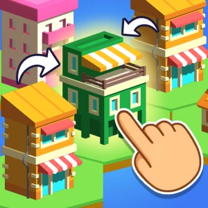 Crafty Town Merge City - Play Free Best Casual Online Game on JangoGames.com