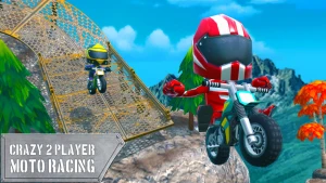 Crazy 2 Player Moto Racing - Play Free Best Racing & Driving Online Game on JangoGames.com