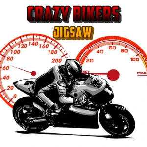 Crazy Bikers Jigsaw - Play Free Best Jigsaw Online Game on JangoGames.com