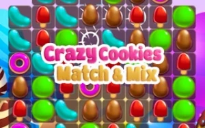 Crazy Cookies Match & Mix - Play Free Best puzzle Online Game on JangoGames.com