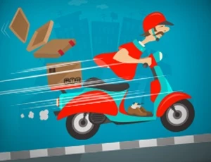 Crazy Courier Ride - Play Free Best Adventure Online Game on JangoGames.com
