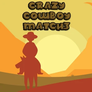 Crazy Cowboy Match 3 - Play Free Best Match-3 Online Game on JangoGames.com