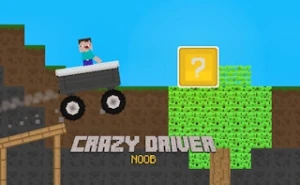 Crazy Driver Noob - Play Free Best adventure Online Game on JangoGames.com