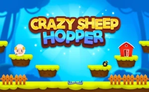 Crazy Sheep Hooper - Play Free Best arcade Online Game on JangoGames.com