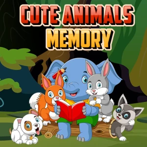 Cute Animals Memory - Play Free Best Puzzle Online Game on JangoGames.com