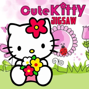 Cute Kitty Jigsaw - Play Free Best Puzzle Online Game on JangoGames.com
