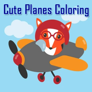 Cute Planes Coloring - Play Free Best Art Online Game on JangoGames.com
